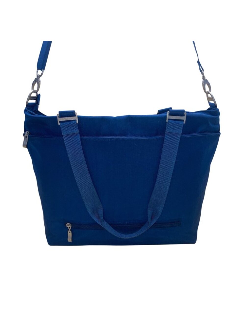 Baggallini Women’s Blue Nylon Adjustable Shoulder Strap Tote Bag image 4